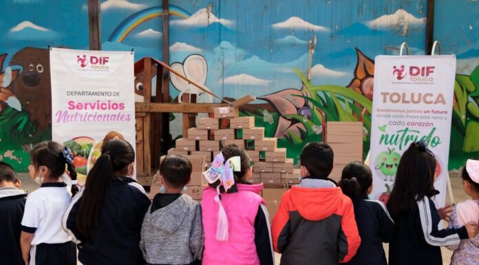 Programa de alimentación escolar del DIF Toluca beneficia a más de 20 mil niñas y niños en escuelas públicas