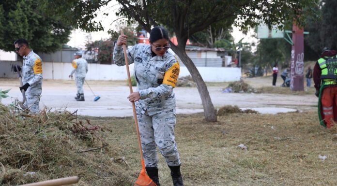 Fuerzas federales y gobierno municipal intervienen Deportivo Emiliano Zapata en Ecatepec