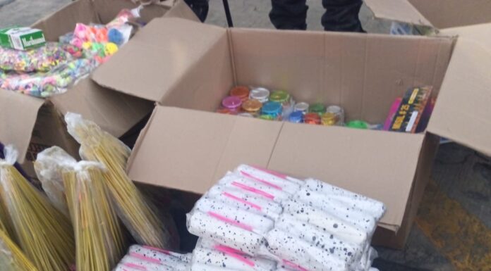 Inmoviliza Toluca 300 kilos de pirotecnia para reducir riesgos de incendios y quemaduras