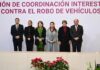 Estado de México fortalece coordinación regional contra el robo de vehículos