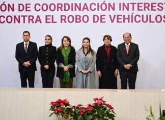 Estado de México fortalece coordinación regional contra el robo de vehículos