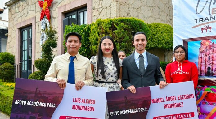 Aculco impulsa el talento juvenil con entrega de apoyos a jóvenes destacados
