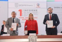 Entrega Ana Muñiz su Primer Informe de Gobierno en San Mateo Atenco