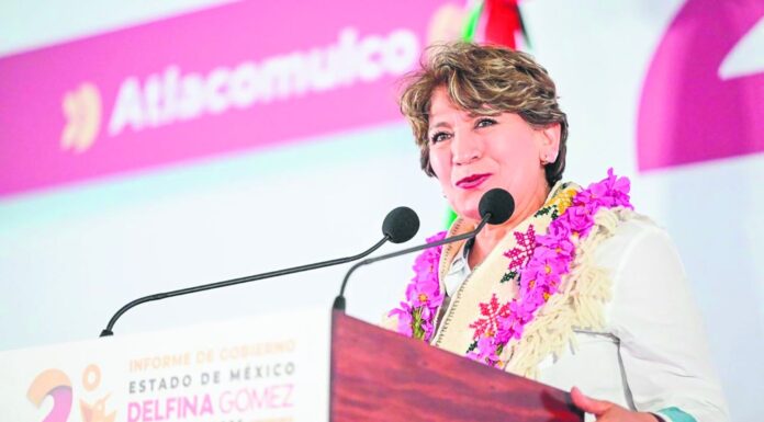 Delfina Gómez rompe récord de aprobación Con 66.4% se consolida como la mejor gobernadora del país