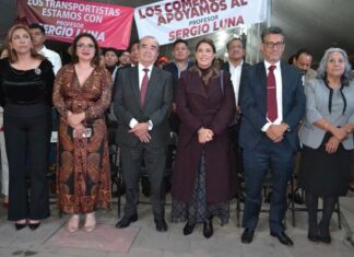 Reconoce Luis Domingo Zenteno avances del primer año de gobierno en Tultepec durante el Informe del alcalde Sergio Luna