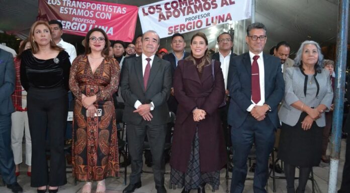 Reconoce Luis Domingo Zenteno avances del primer año de gobierno en Tultepec durante el Informe del alcalde Sergio Luna