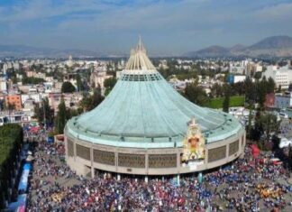 MULTITUDINARIA MAREA DE FE: MILLONES DE PEREGRINOS SE REÚNEN EN LA BASÍLICA DE GUADALUPE