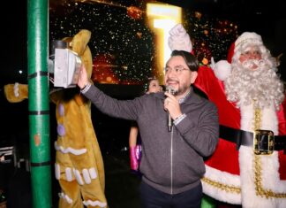 Cuautitlán Izcalli enciende la magia de la Navidad con Árbol y Villa Navideña