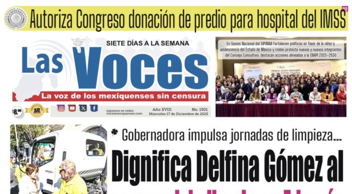 Gobernadora impulsa jornadas de limpieza, Dignifica Delfina Gómez al personal de limpia en Edoméx