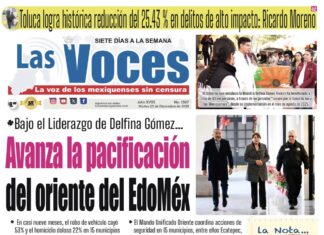 Avanza la pacificación Bajo el Liderazgo de Delfina Gómez del oriente del EdoMéx