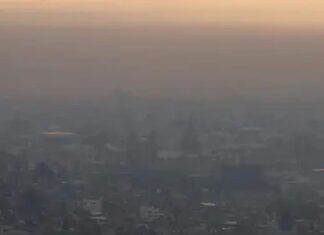 Navidad con mala calidad del aire en el Valle de Toluca; residentes respirando aire contaminado