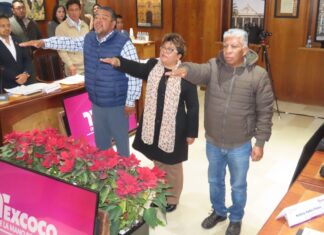 Gobierno de Texcoco realiza cambios en direcciones administrativas
