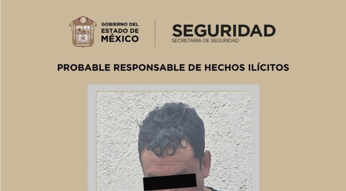 Detiene SSEM en Tenango del Valle a presunto narcomenudista durante Operativo Pasajero Seguro