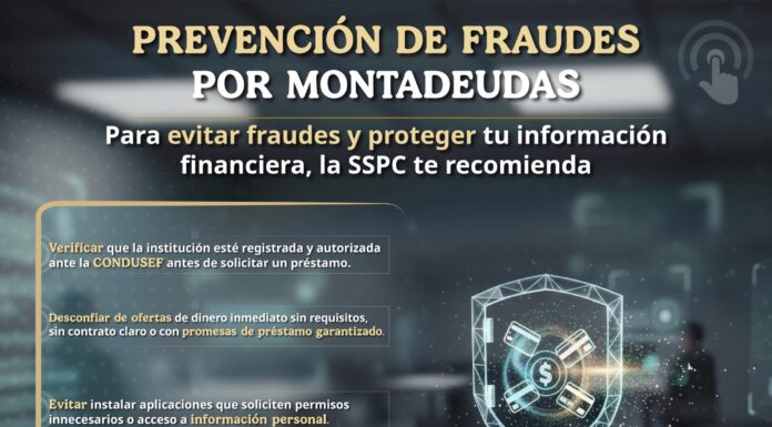 SSPC alerta sobre fraudes por “montadeudas” y emite recomendaciones durante la cuesta de enero