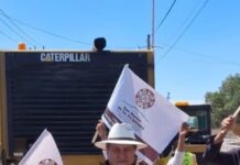 San Martín de las Pirámides avanza en la mejora de su imagen urbana