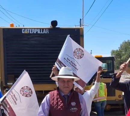 San Martín de las Pirámides avanza en la mejora de su imagen urbana