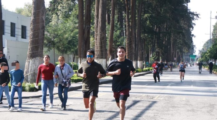 Reactivan la ruta recreativa de Paseo Colón para fortalecer la convivencia familiar en Toluca