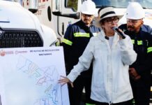 Azucena Cisneros inaugura programa de Recolección Nocturna de Basura en Ecatepec
