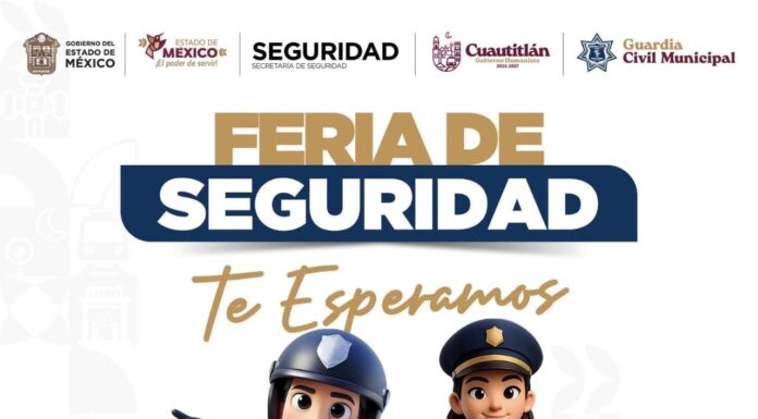 Impulsa Juanita Carrillo la paz y la prevención en Cuautitlán con la Feria de Seguridad