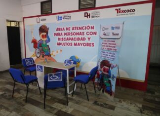 Gobierno de Texcoco instala módulo de atención para personas con discapacidad y adultos mayores