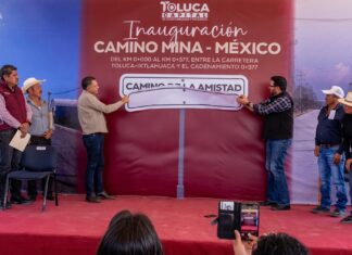 Toluca y Almoloya de Juárez fortalecen conectividad con la inauguración del “Camino de la Amistad”