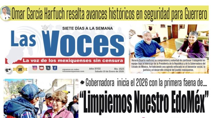 Gobernadora inicia el 2026 con la primera faena de… “Limpiemos Nuestro EdoMéx” en el corazón de Toluca