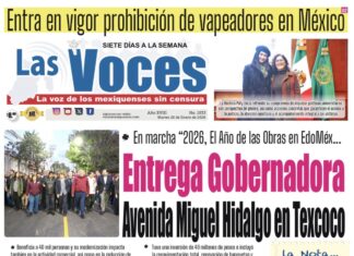 En marcha “2026, El Año de las Obras en EdoMéx… Entrega Gobernadora Avenida Miguel Hidalgo en Texcoco