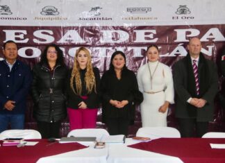 Instalan Mesa de Paz en Jocotitlán para fortalecer la seguridad y el bienestar social