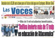 Más de 11 mil estudiantes beneficiados… “Delfina invierte más de 17 mdp en educación de Atlacomulco”