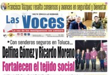 Con senderos seguros en Toluca…Delfina Gómez y Ricardo Moreno Fortalecen el tejido social