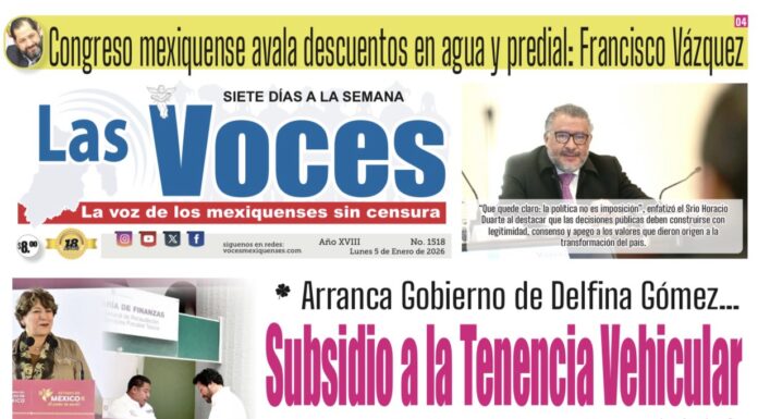 Arranca Gobierno de Delfina Gómez Subsidio a la Tenencia Vehicular y Beneficios Fiscales 2026