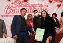 Celebran 48 parejas matrimonios comunitarios en Cuautitlán