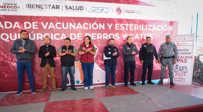 Gobierno de Naucalpan y GEM refuerzan bienestar comunitario y animal con jornadas de vacunación y esterilización