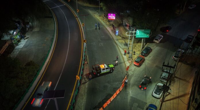 Naucalpan arranca segundo tramo de rehabilitación con concreto hidráulico en laterales del Periférico