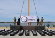 Armada de México y Guardia Costera de EU aseguran cargamento millonario de presunta cocaína en altamar