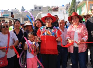 Tras 35 años de abandono, rehabilitan calle Amatepec en Ecatepec con inversión de 10 mdp