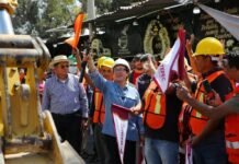 Inician construcción de colector en Aragón para terminar con inundaciones en Ecatepec