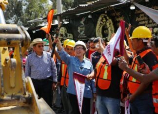 Inician construcción de colector en Aragón para terminar con inundaciones en Ecatepec
