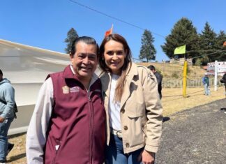 Inician rehabilitación de la carretera La Marquesa–Tenango; beneficiará a Santiago Tianguistengo