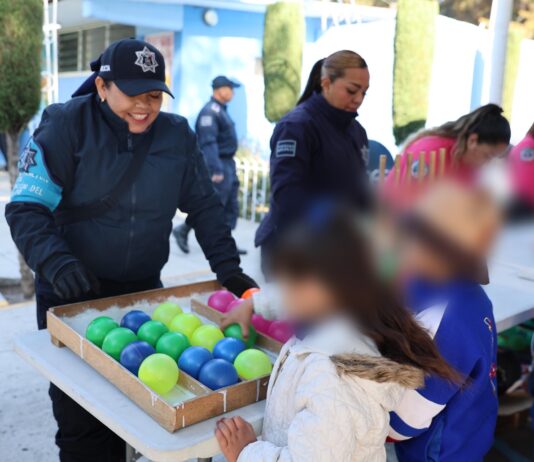 Policía de Ecatepec lleva ferias de prevención a preescolar y primaria