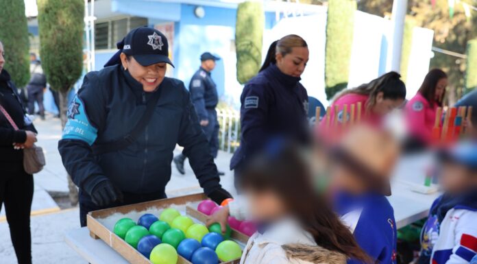 Policía de Ecatepec lleva ferias de prevención a preescolar y primaria