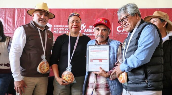 Apoya EdoMéx a más de 6 mil productores afectados por siniestros agroclimáticos