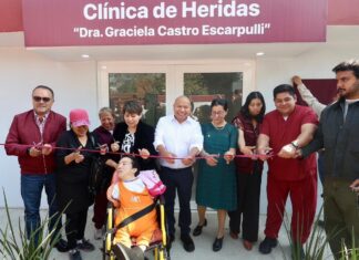 Tlalnepantla fortalece el sistema de salud con la inauguración de la Clínica de Heridas “Dra. Graciela Castro Escarpulli”