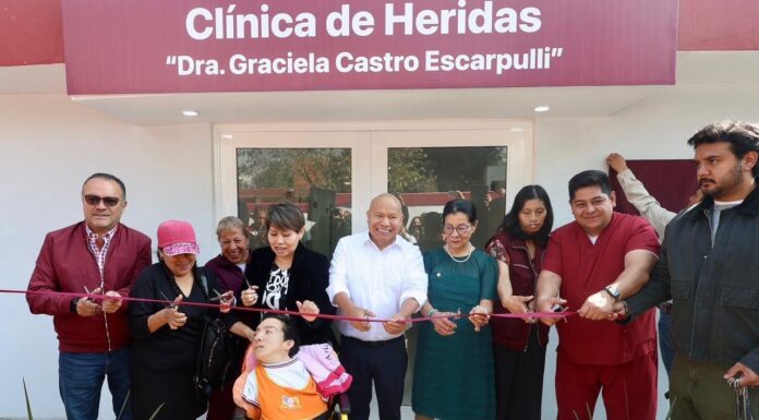 Tlalnepantla fortalece el sistema de salud con la inauguración de la Clínica de Heridas “Dra. Graciela Castro Escarpulli”