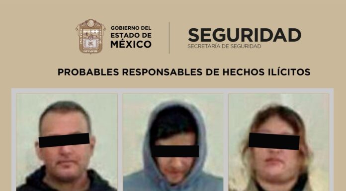 Detienen en San Antonio La Isla a tres presuntos generadores de violencia tras disparos