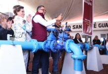 Inauguran nuevo pozo en San José Guadalupe Otzacatipan; beneficiará a más de 14 mil habitantes