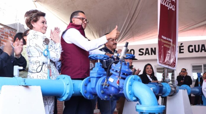 Inauguran nuevo pozo en San José Guadalupe Otzacatipan; beneficiará a más de 14 mil habitantes