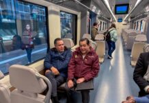 Celebra Ricardo Moreno conclusión del Tren Interurbano como acto de justicia social para Toluca