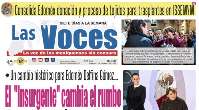 Un cambio histórico para Edoméx Delfina Gómez… El “Insurgente” cambia el rumbo del Valle de México y Toluca