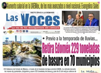 Previo a la temporada de lluvias Retira Edoméx 229 toneladas de basura en 70 municipios